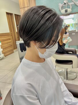 アッシュ 豊田店(Ash) 【担当:高下将一】ハンサムショート&艶カラー ¥11000