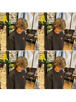 フレンズ 手稲店(friend's)&nbsp;極太ハイライト×パーマ