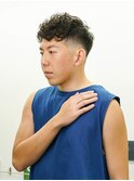 MEN’S HAIR フォワードフェードスタイル【上野 竜司】