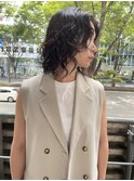 大人レイヤーとハードパーマ