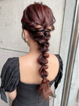 レビジュヘアー 桂店(LEVIJU HAIR) ポコポコアレンジでワンランク上のスタイルへ！