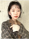 【December】就活カラー×ブリーチなし透明感グレージュカラー◎