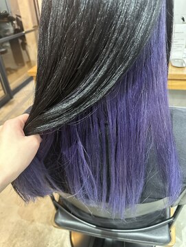 アトリエ ジジ(atelier ZiZi) インナーカラーラベンダー