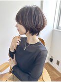 ショートボブ髪型20代30代40代50代前髪あり前髪なし面長丸顔小林