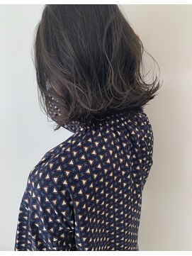 トリート 浦安店(TREAT) ボブ×ダークグレージュ