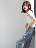【La fith】ぱつっとボブ×アッシュブラック