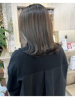 アクトゥス(AEQUITAS) ハーフブリーチ×透明感カラーグレージュ