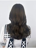 小顔秋色くすみベージュオリーブカラー_ba523601