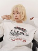 ボブ　ハイトーン　ブロンド　金髪ボブ　レイヤー