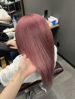 ボアップ(boappu)&nbsp;#ハイトーン#ハイトーンヘア#ピンクヘア#髪質改善トリートメント