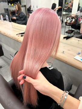 ベレーザ 渋谷(BELEZA) 11863髪質改善ストレートラベンダーミルクティーホワイトピンク