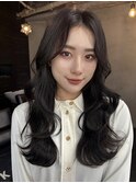 レイヤーカット/長め前髪/韓国スタイル