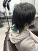 デザインカラー ウルフスタイル メンズ