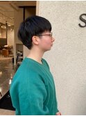 ナチュラルツーブロック