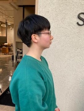 スーリール 姪浜店(Sourire) ナチュラルツーブロック