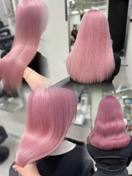 ベレーザシェルト(Beleza scelto) 12703ワイトピンクラベンダーミルクティー髪質改善韓国風巻き