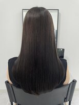 ウル 岡山駅店(ULu.)&nbsp;ブリーチなしワンカラー　ブラウンカラー　岡山