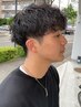 【新規限定】メンズカット＋ツイストスパイラルパーマ　￥7980