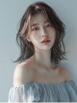 モードケイズ JR茨木improve店(MODE K's)&nbsp;大人グレージュデザイン ひし形シルエットオン眉エアリー