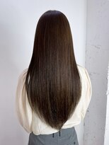 アイティーバイアルバム 藤沢店(IT by ALBUM)&nbsp;美髪おくれ毛韓国前髪カットヘアロング_ba550272