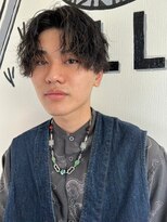 シリー 浦添店(SILLY) メンズスパイラルパーマ