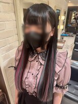 ルグランシャトー(Le grand chateau)&nbsp;ブルーとピンクのインナーエクステ