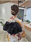 it. YUI 浴衣着付 ヘアアレンジ