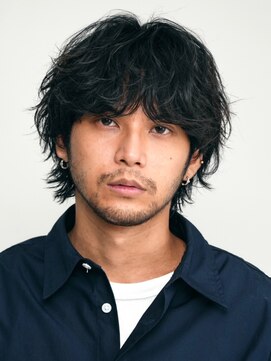 フィフスパーク(fifth PARK) 無造作パーマ×マッシュスタイルで大人な雰囲気に◎