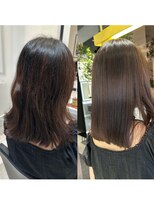 ケーツーナゴヤ(K two NAGOYA) ビフォーアフター/縮毛矯正/ストレートロング