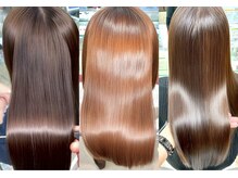 アース 大分森町店(HAIR&MAKE EARTH)の雰囲気（髪質改善ストレートでツヤのあるヘアスタイルが人気です♪）