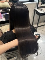 フォルテノエル 静岡鷹匠店(FORTE Noel)&nbsp;髪質改善/ショコラブラウン/グレージュ/ロング