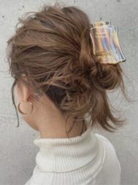 ショコラ ナンバ(Chocolat NAMBA) #クリップアレンジ　#ラフアレンジ