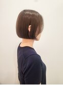 肩上ボブ/大人ボブ/ベージュカラー