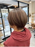 ブリーチを使った白髪ぼかし