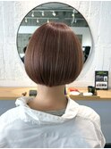 ハイライトボブスタイル