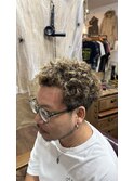 仏陀パーマ　メンズパーマ　メンズカット