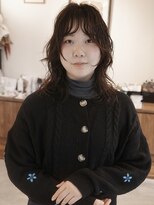 ウィム(wim)&nbsp;『ミディアムレイヤーパーマ』ニュアンスパーマ/ウルフパーマ