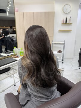 アイズ 横浜(IS) 【HARUNA指名限定】イヤリングカラー/横浜美容室/髪質改善