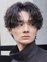 フィフス 大分(fifth)&nbsp;大分波巻きパーマツイストスパイラルパーマセンターパートウルフ