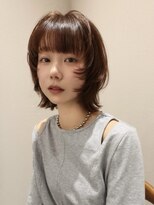 ミンクス渋谷スマートサロン(MINX shibuya smart salon)&nbsp;イメチェン くびれレイヤーボブ × ピンクベージュ