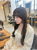 小顔レイヤーカット/韓国ヘア/ハッシュカット/学割U24京都河原町