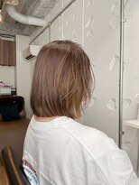 コーイ(cooi) cooi 吉祥寺 切りっぱなしボブ×ミルクティーベージュハイライト