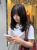 ロチカバイドールヘアー 心斎橋(Rotika by Doll hair) ブリーチなしで透明感カラー/ミディアムレイヤー