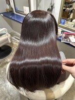 ミレヘアー 越谷(Mire hair) 【20代30代女子から大人気】暖色カラー×シルク艶髪ストレート