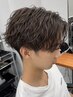 メンズカット+カラー ¥11.000