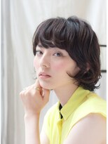 外国人風くせ毛風ボブ
