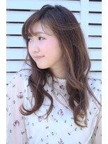 カロン(CA-LON)&nbsp;【モテ髪】ゆるふわシースルーアッシュ（外