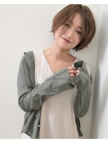 ネオリーブカフ 鶴ヶ峰店(Neolive caff)&nbsp;Ｎｅｏｌｉｖｅ/お手軽スタイリングで形がキマルショートヘア