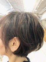 ジーナハーバー(JEANA HARBOR)&nbsp;大人スタイル☆ゆるめのパーマでつくる無造作ボブ☆