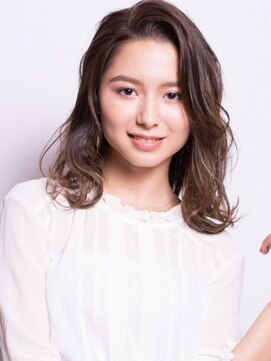 クアトロ グランシュ 川崎店(QUATRO × GranCieux) ラフなウェーブでナチュラルロブ★QUATRO101★